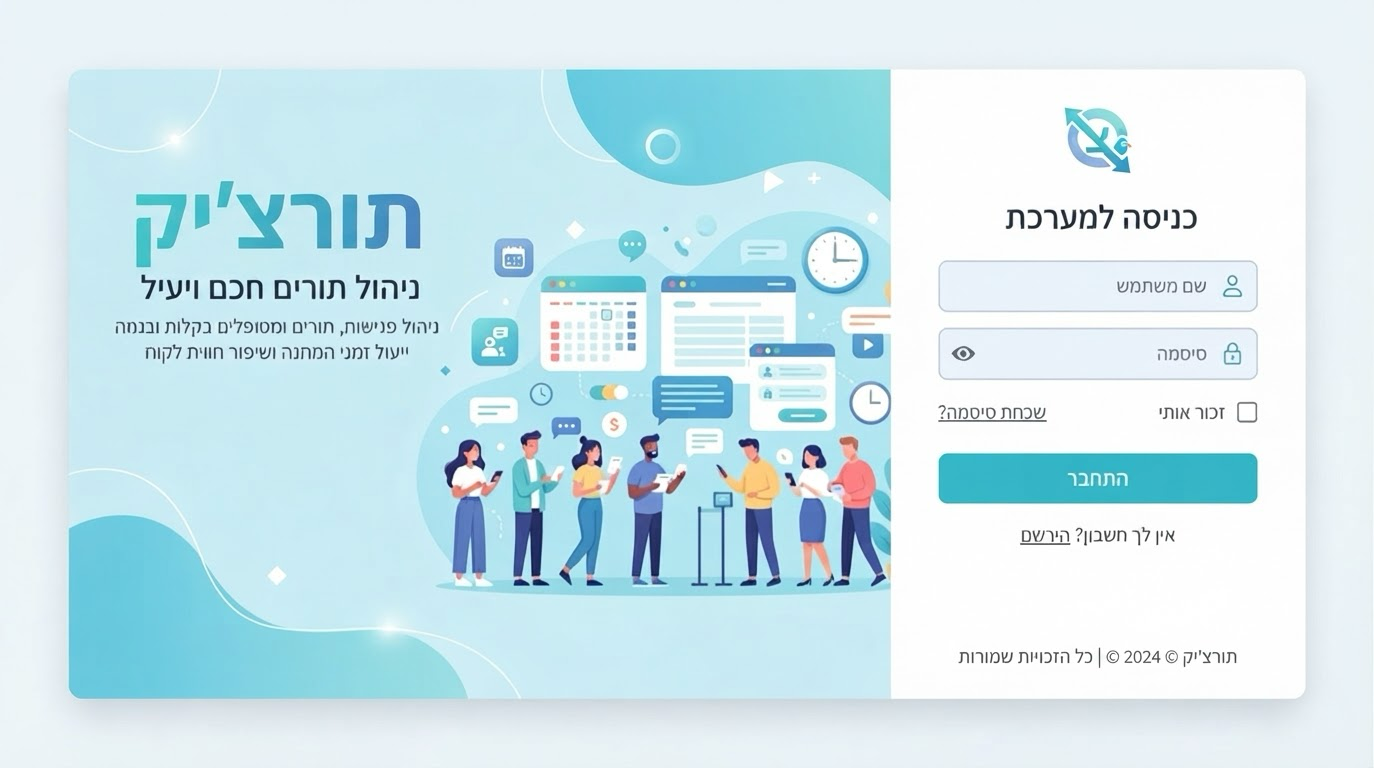 תור-לי - ניהול תורים ולקוחות בקלות